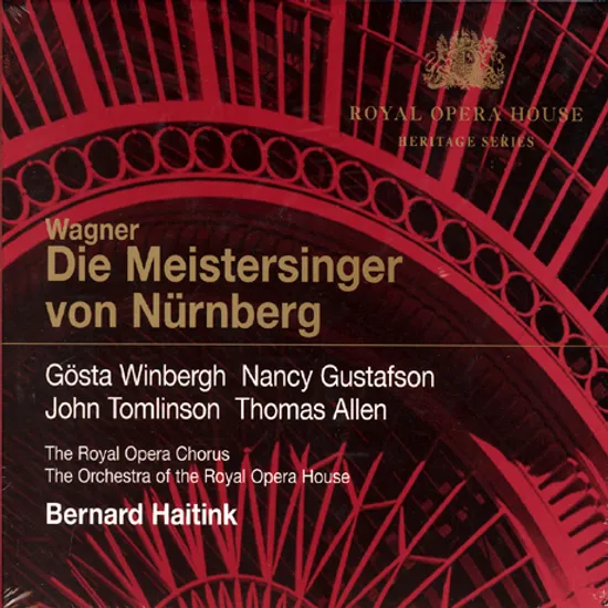 DIE MEISTERSINGER VON NURNBERG/ BERNARD HAITINK