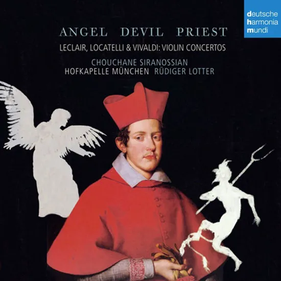 ANGEL DEVIL PRIEST: VIOLIN CONCERTOS/ RUDIGER LOTTER [르클레르, 로카텔리 & 비발디: 바이올린 협주곡]
