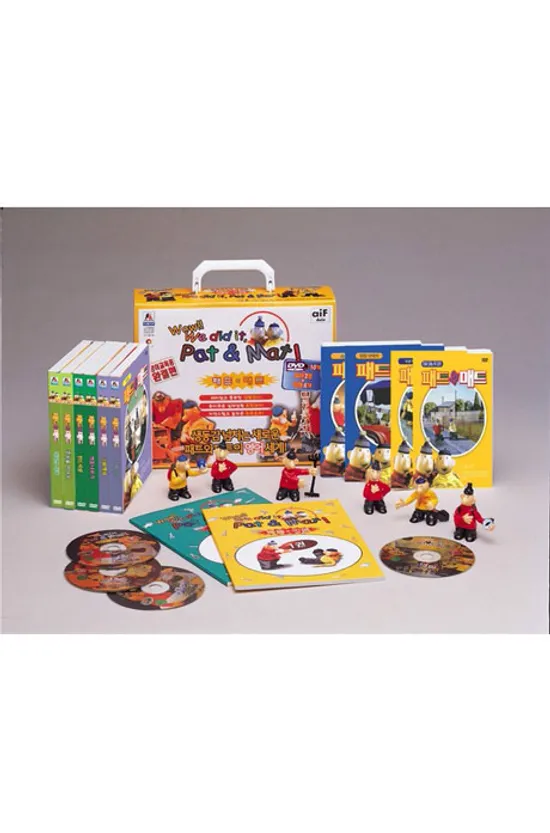 패트와매트 [완결편] [10DVD+교재2권+인형2개]