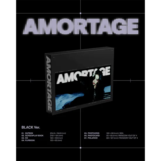 MINI ALBUM [AMORTAGE] [DELUXE EDITION] [BLACK VER]