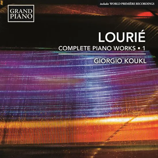 COMPLETE PIANO WORKS 1/ GIORGIO KOUKL [루리에: 피아노 작품 1집]