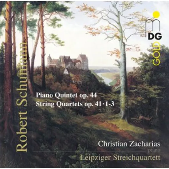 PIANO QUINTET/ CHRISTIAN ZACHARIAS, LEIPZIGER STREICHQUARTETT [슈만: 피아노 오중주 - 자카리아스 & 라이프치히 사중주단]
