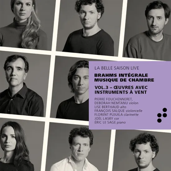 INTEGRALE MUSIQUE DE CHAMBRE VOL.3/ ERIC LE SAGE [브람스: 클라리넷과 호른을 위한 작품집 - 실내악 전곡 녹음 프로젝트 3집 | 에릭 르 사쥬]