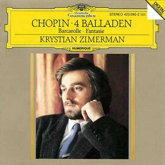4 BALLADES, BARCAROLLE, FANTASIE/ KRYSTIAN ZIMERMAN [크리스티안 지메르만: 쇼팽 발라드, 뱃노래, 판타지]