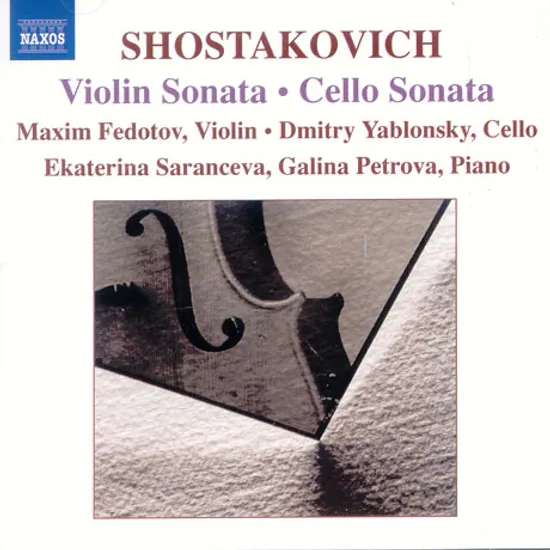 VIOLIN SONATA/ CELLO SONATA/ MAXIM FEDOTOV/ DMITRY YABLONSKY