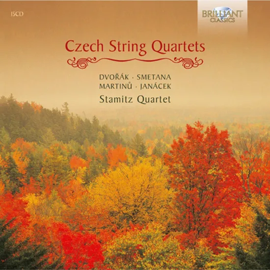 CZECH STRING QUARTETS: DVORAK, SMETANA, JANACEK, MARTINU [슈타미츠 쿼텟: 체코 현악 4중주]