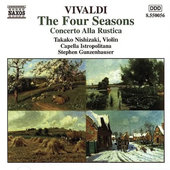 THE FOUR SEASONS/ TAKAKO NISHIZAKI, STEPHEN GUNZENHAUSER [비발디: 사계]