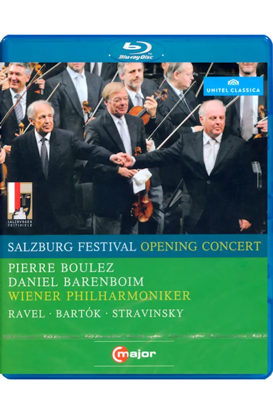 SALZBURG FESTIVAL OPENING CONCERT 2008/ PIERRE BOULEZ, DANIEL BARENBOIM [잘츠부르크 페스티벌 개막 콘서트 2008]