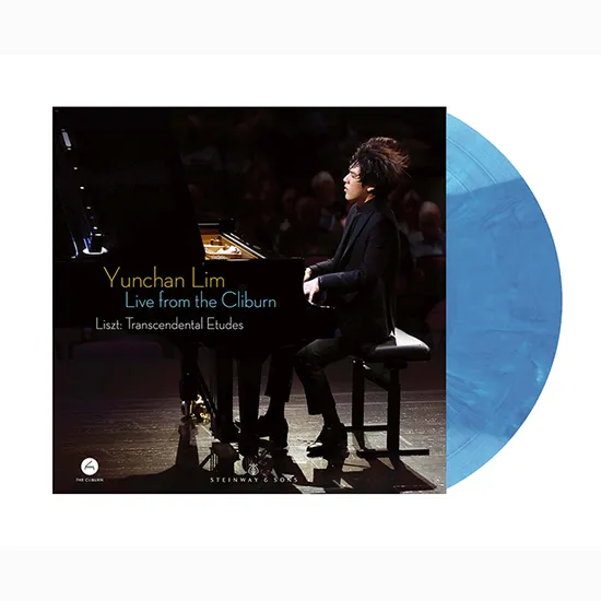 LIVE FROM THE CLIBURN/ YUNCHAN LIM [리스트: 초절기교 연습곡 반 클라이번 콩쿠르 라이브 실황 - 임윤찬] [180G BLUE MARBLED LP]