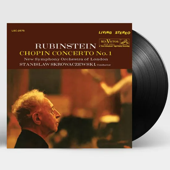 CONCERTO NO.1/ ARTHUR RUBINSTEIN, STANISLAW SKROWACZEWSKI [쇼팽: 피아노 협주곡 1번 - 루빈스타인, 스크로바체프스키] [200G LP]