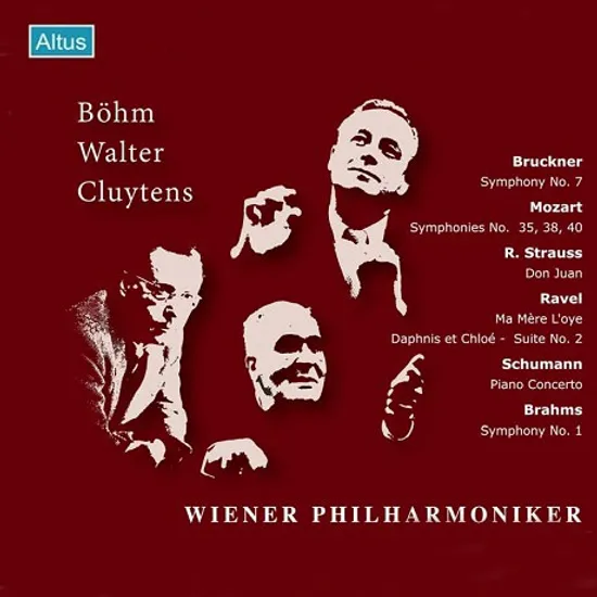WIENER PHILHARMONIKER ORF GREAT RECORDINGS / KARL BOHM, BRUNO WALTER, ANDRE CLUYTENS [빈 필하모닉 오케스트라의 명연집: ORF 전후 라이브 연주집 - 뵘, 발터, 클뤼탕스]