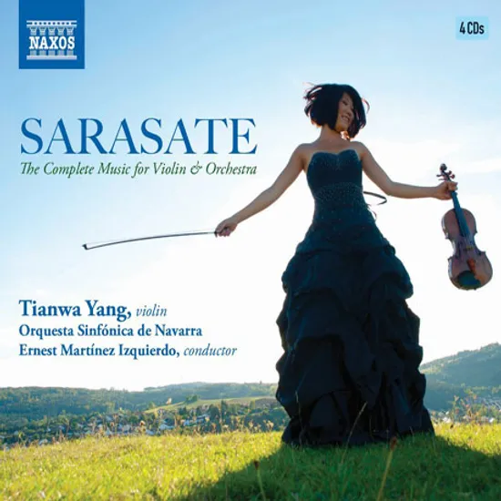 THE COMPLETE MUSIC FOR VIOLIN & ORCHESTRA/ TIANWA YANG, ERNEST MARTINEZ IZQUIERDO [사라사테: 바이올린과 관현악을 위한 음악 전곡]