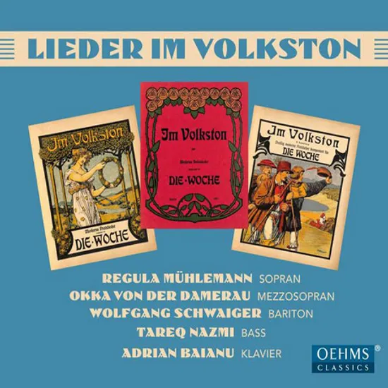 LIEDER IM VOLKSTON/ REGULA MUHLEMANN, OKKA VON DER DAMERAU [민속 가곡: 베커, 블레흐, 분게르트 외]