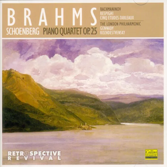 PIANO QUARTET OP.25: ORCHESTRA VERSION/ GENNADI ROZHDESTVENSKY