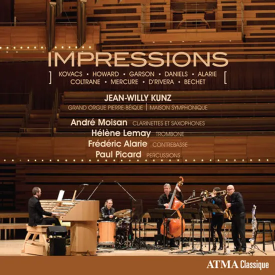 IMPRESSIONS/ ANDRE MOISAN, JEAN-WILLY KUNZ [장-윌리 쿤츠: 파이프 오르간과 재즈의 만남]