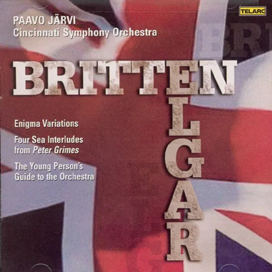 YOUNG PERSON`S GUIDE, FOUR SEA INTERLUDES, ENIGMA VARIATIONS/ PAAVO JARVI