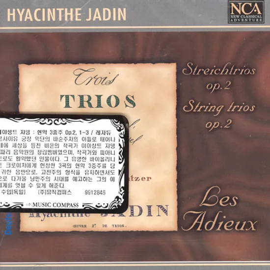 STREICHTRIOS OP.2/ ENSEMBLE LES ADIEUX