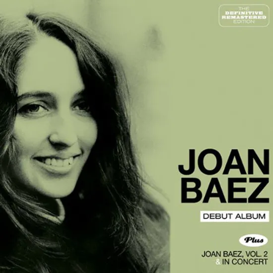 DEBUT ALBUM: JOAN BAEZ,VOL.2 & IN CONCERT