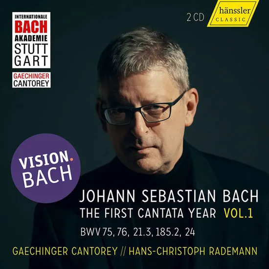 THE FIRST CANTATA YEAR VOL.1/ HANS-CHRISTOPH RADEMANN [바흐: 칸타타 1집 - 한스 크리스토프 라데만
]