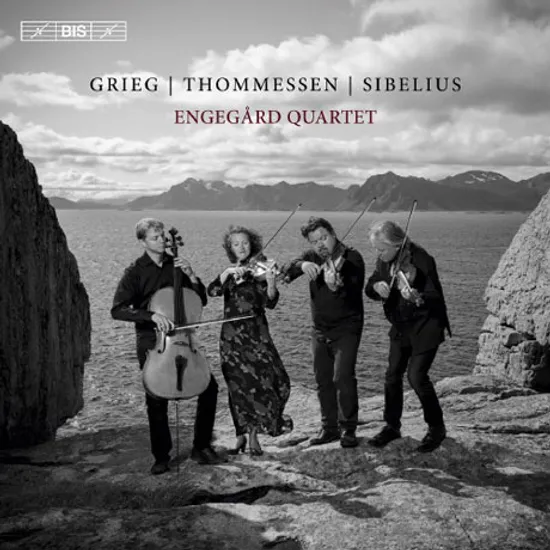 STRING QUARTETS/ ENGEGARD QUARTET [SACD HYBRID] [그리그, 시벨리우스 & 톰메센: 현악 사중주 - 엔게고르 사중주단]