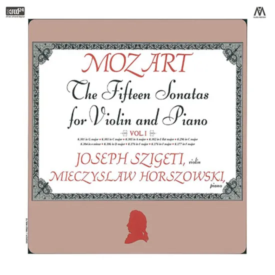 THE FIFTEEN SONATAS FOR VIOLIN AND PIANO VOL.1/ JOSEPH SZIGETI [XRCD] [모차르트: 바이올린과 피아노를 위한 소나타 1집 - 시게티]