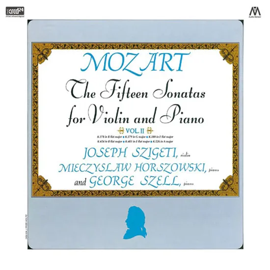 THE FIFTEEN SONATAS FOR VIOLIN AND PIANO VOL.2/ JOSEPH SZIGETI [XRCD] [모차르트: 바이올린과 피아노를 위한 소나타 2집 - 시게티]