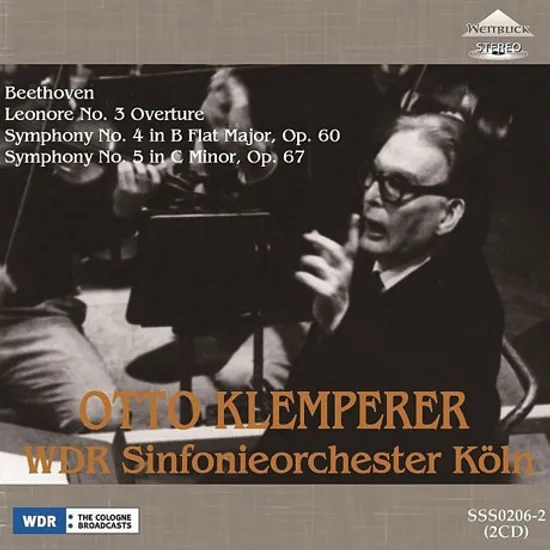 LEONORE OVERTURE, SYMPHONY NO.4 & 5/ OTTO KLEMPERER [베토벤: 교향곡 4, 5번 <운명>, 레오노레 서곡]