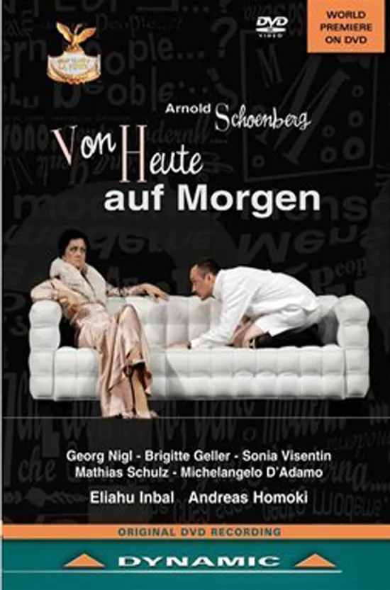 VON HEUTE AUF MORGEN/ ELIAHU INBAL [쇤베르크: 오늘부터 내일까지]