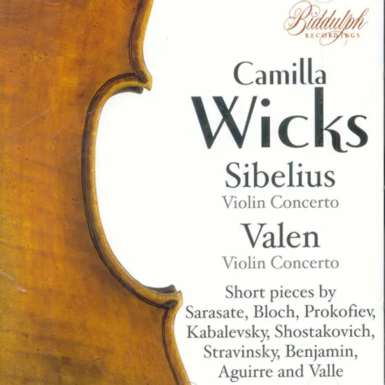 VIOLIN CONCERTOS/ CAMILLA WICKS