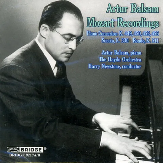 PIANO CONCERTOS/ ARTUR BALSAM, HARRY NEWSTONE