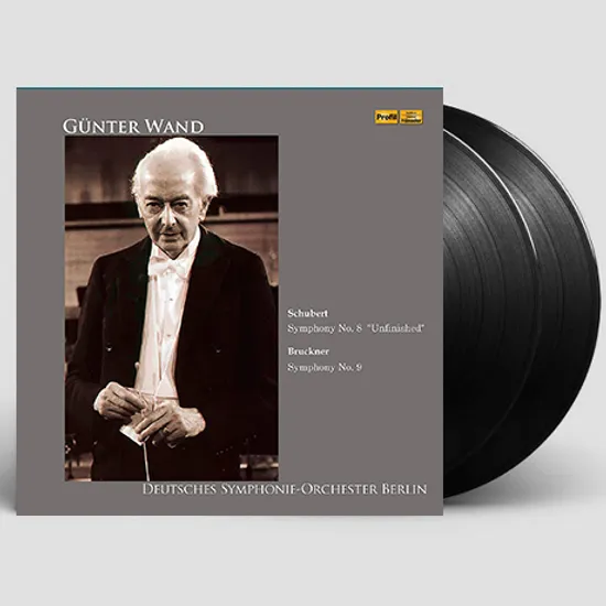 SYMPHONY NO.8 ”UNFINISHED” & NO.9/ GUNTER WAND [슈베르트 교향곡 8번 & 브루크너 교향곡 9번 - 귄터 반트]