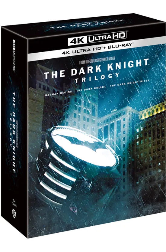 다크 나이트 트릴로지 콜렉션 4K UHD+BD [슬립케이스 리패키지] [THE DARK KNIGHT TRILOGY]