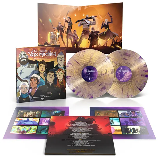 THE LEGEND OF VOX MACHINA SEASON 2 [복스 마키나의 전설 시즌 2] [BLUE & PINK MARBLE LP]