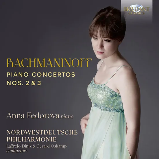 PIANO CONCERTOS NOS.2 & 3/ ANNA FEDEROVA, NORDWESTDEUTSCHE PHILHARMONIE [라흐마니노프: 피아노 협주곡 - 안나 페도로바, 북서 독일 필하모니]