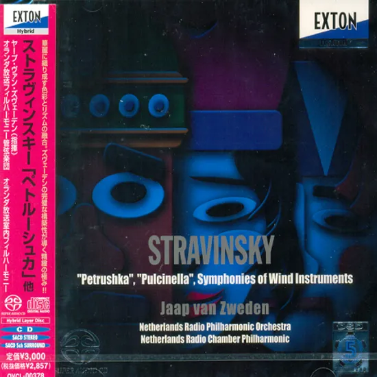 PETRUSHKA, PULCINELLA/ JAAP VAN ZWEDEN [SACD HYBRID]