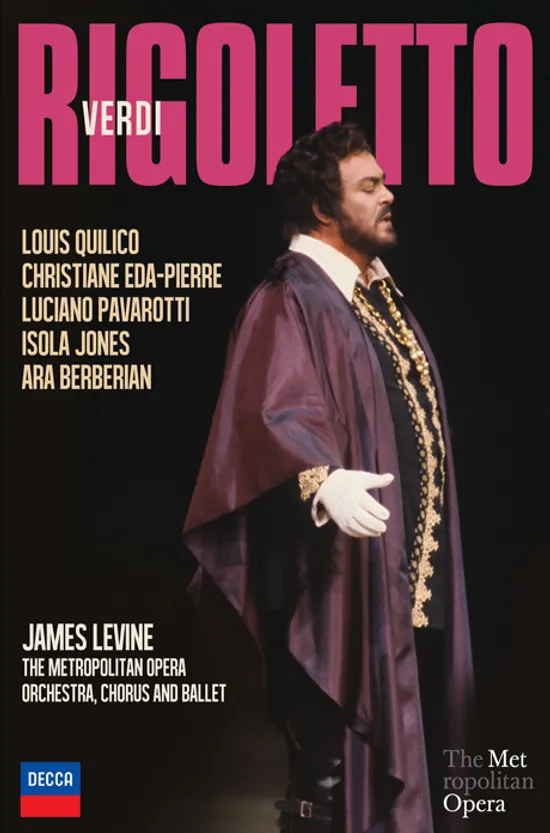 RIGOLETTO/ LUCIANO PAVAROTTI, JAMES LEVINE [베르디: 리골레토]