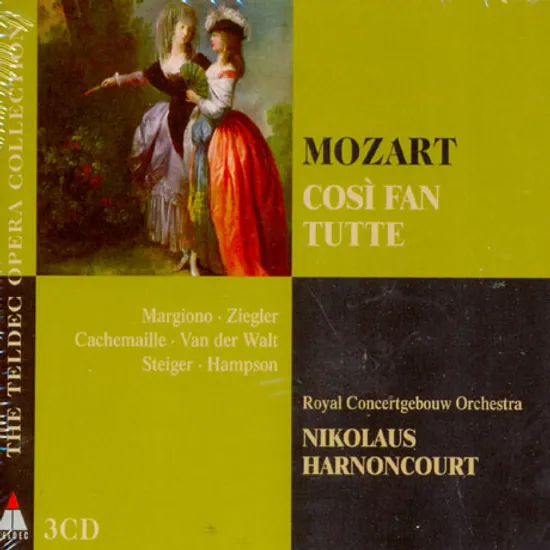 COSI FAN TUTTE/ NIKOLAUS HARNONCOURT [THE TELDEC OPERA COLLECTION]