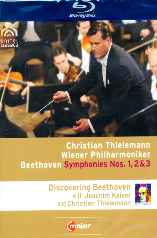 SYMPHONIES NOS.1,2 & 3/ CHRISTIAN THIELEMANN [틸레만과 빈 필하모닉의 베토벤 교향곡 전집 VOL.1] [블루레이 전용플레이어 사용]
