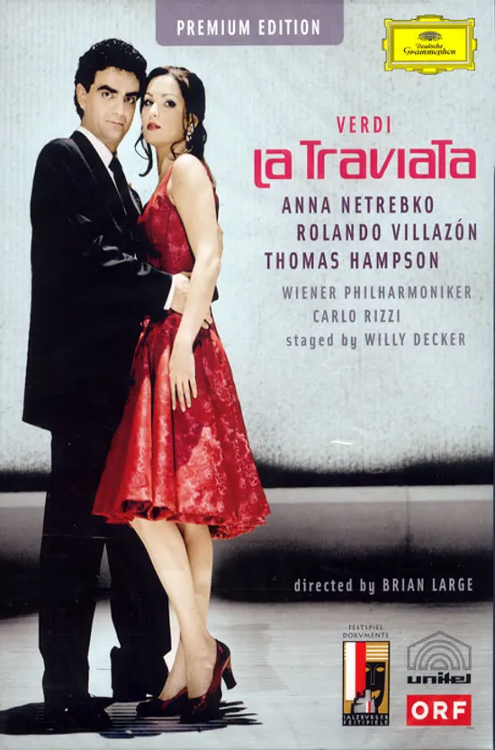LA TRAVIATA/ ANNA NETREBKO, ROLANDO VILLAZON, CARLO RIZZI