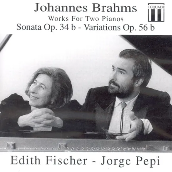 WORKS FOR TWO PIANOS/ EDITH FISCHER/ JORGE PEPI [브람스: 두 대의 피아노를 위한 작품]