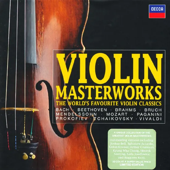 VIOLIN MASTERWORKS [BOX SET]