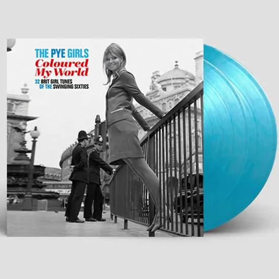 THE PYE GIRLS COLOURED MY WORLD: 32 BRIT GIRL TUNES OF THE SWINGING SIXTIES [180G CRYSTAL WATER LP] [한정반]