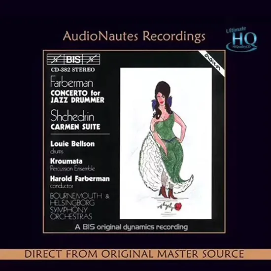 CONCERTO FOR JAZZ DRUMMER & CARMEN SUITE/ LOUIE BELLSON, KROUMATA, HAROLD FARBERMAN [UHQ-CD] [파버맨: 재즈 드러머를 위한 협주곡 & 비제: 카르멘 모음곡]