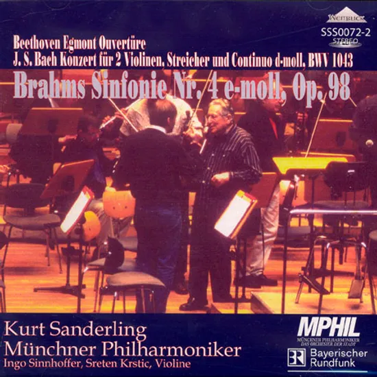 SINFONIE NR.4 3-MOLL OP.98/ KURT SANDERLING