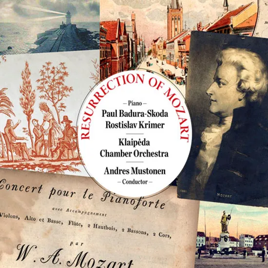 RESURRECTION OF MOZART: SYMPHONY NO.40, PIANO CONCERTO NO.9/ ANDRES MUSTONEN [모차르트의 부활]