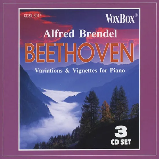 VARIATIONS & VIGNETTES FOR PIANO/ ALFRED BRENDEL [베토벤: 피아노를 위한 변주곡과 비네트 - 알프레드 브렌델]