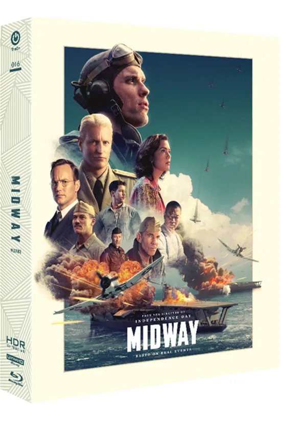 미드웨이 4K UHD+BD [A1 타입] [스틸북 풀슬립 한정판] [MIDWAY]