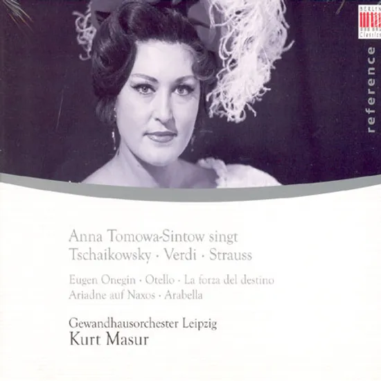 ANNA TOMOWA-SINTOW SINGS/ KURT MASUR [안나 토모바 신토브의 예술]