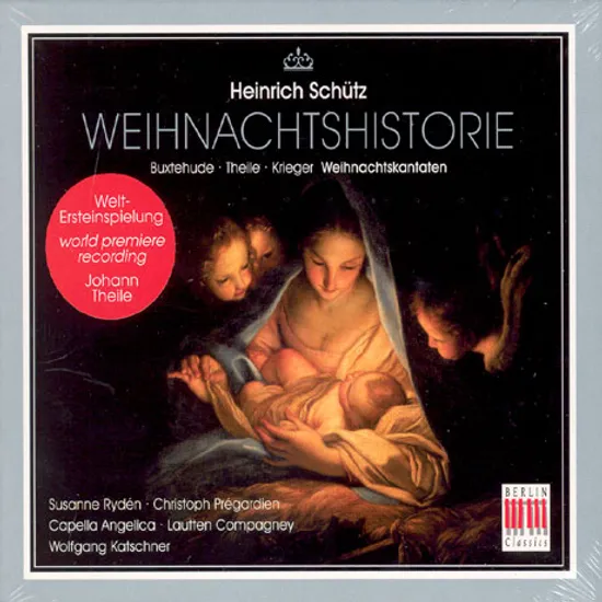 WEIHNACHTSHISTORIE/ LAUTTEN COMPAGNEY [바로크 독일의 크리스마스 음악]