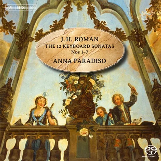 THE 12 KEYBOARD SONATAS/ ANNA PARADISO [SACD HYBRID] [로만: 하프시코드 소나타]